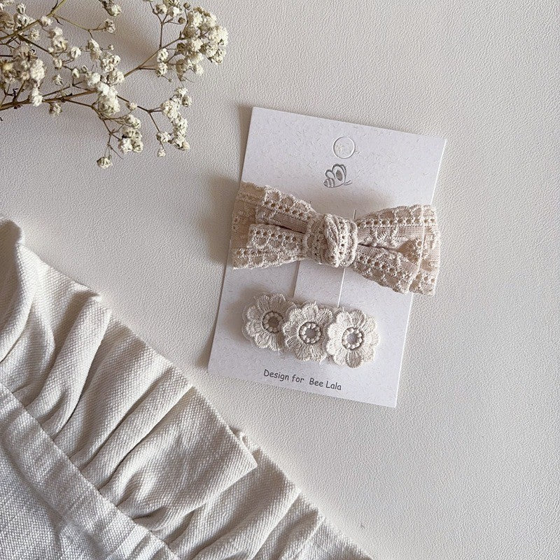 (isi 2/3pcs) Set Jepitan rambut | Pita Rambut | bayi anak import perempuan aksesoris catalog WGEP PL