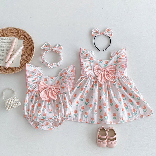 0-4thn | DRESS JUMPER BAJU BAYI ANAK JUMPSUIT ROMPER PEREMPUAN XGGJ GT 9&10