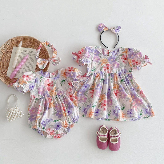 0-4thn | DRESS JUMPER BAJU BAYI ANAK JUMPSUIT ROMPER PEREMPUAN XGGJ GT 1&2