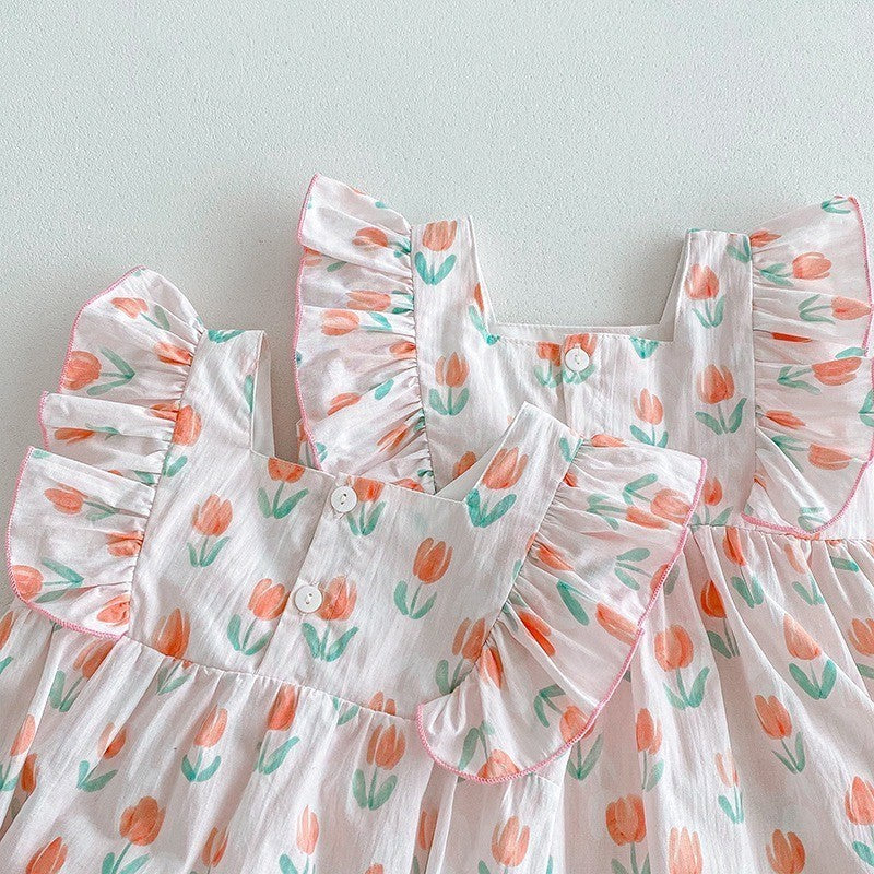 0-4thn | DRESS JUMPER BAJU BAYI ANAK JUMPSUIT ROMPER PEREMPUAN XGGJ GT 9&10