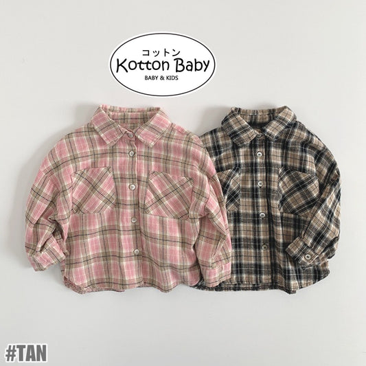 1-5thn | Kemeja Korea Formal Kaos Oversize Anak Laki-laki Pakaian Bayi MYTT catalog TAN