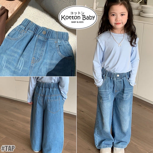 2-6 thn || CELANA PANJANG DENIM PAKAIAN ANAK PEREMPUAN NXTY CATALOG TAP