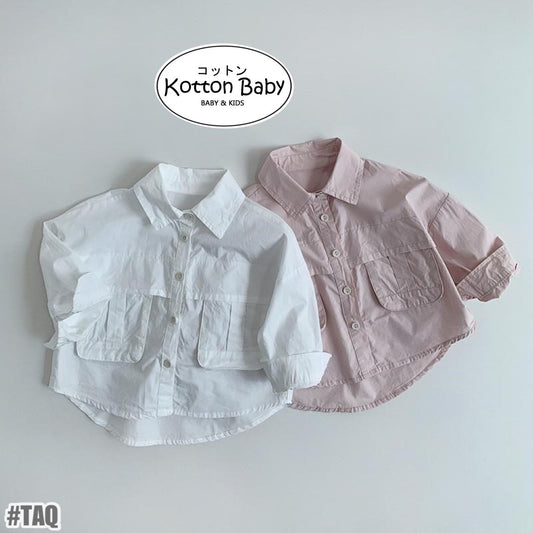 1-5thn | Kemeja Korea Formal Kaos Oversize Anak Unisex Pakaian Bayi MYTT catalog TAQ