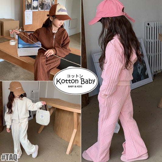 2-6 thn ||  Jaket Sweater + Celana (1SET) Anak Jacket Coat Anak Karakter ANAK PEREMPUAN catalog NXTY TAQ