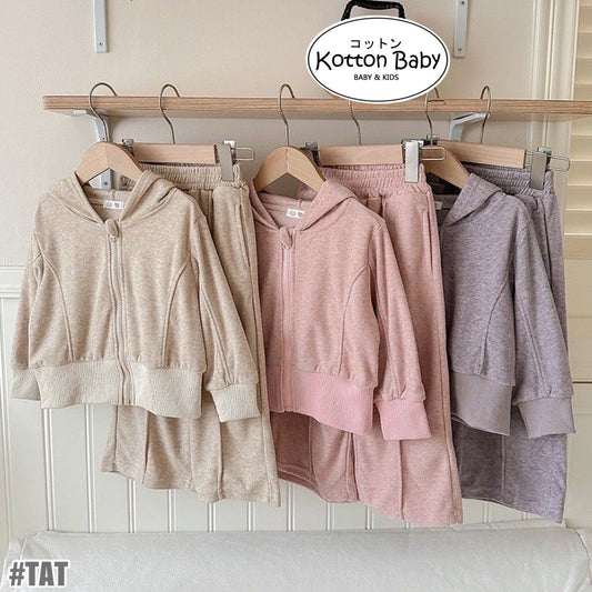 3-7 thn ||  Jaket Sweater + Celana (1SET) Anak Jacket Coat Anak Karakter ANAK PEREMPUAN catalog NXTY TAT