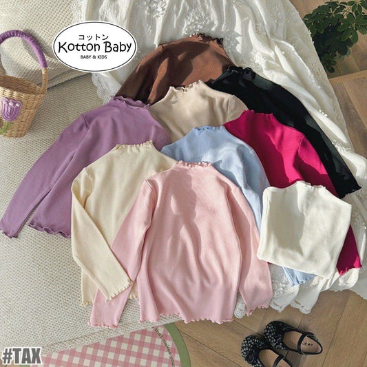 2-6 thn || KAOS BAJU LENGAN PANJANG ATASAN PAKAIAN ANAK PEREMPUAN  catalog NXTY TAX