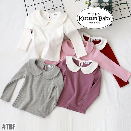 1-5 thn || KAOS BAJU LENGAN PANJANG ATASAN PAKAIAN ANAK PEREMPUAN  catalog NXTY TBF