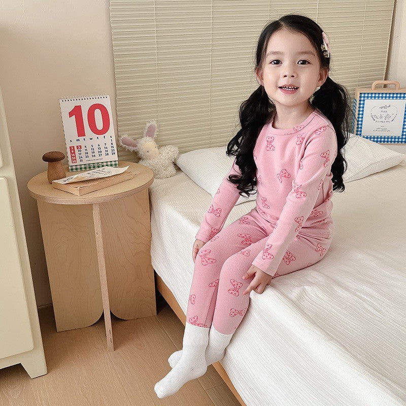 2-6 thn || SETELAN BAJU PIYAMA + CELANA (1 set) ANAK JALAN CASUAL BAJU catalog NXTY TBG