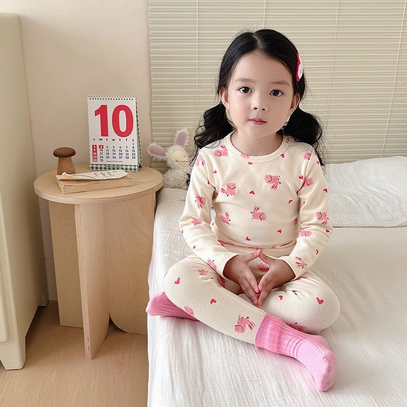 2-6 thn || SETELAN BAJU PIYAMA + CELANA (1 set) ANAK JALAN CASUAL BAJU catalog NXTY TBG