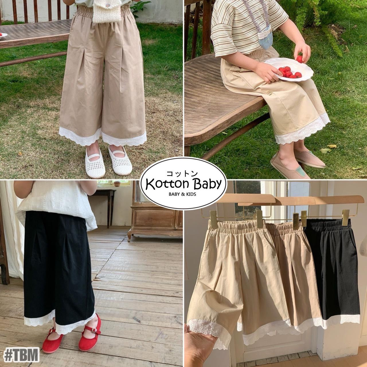 2-6thn | CELANA PANJANG CULOTE KULOT ANAK KARET BAWAHAN PANTS PEREMPUAN NXTY TBM catalog