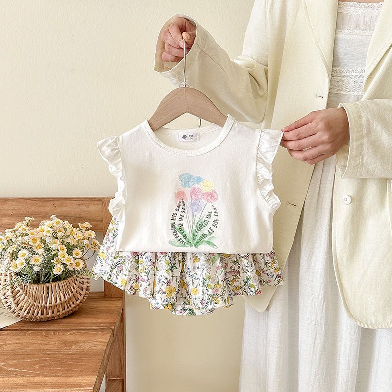 2-6 thn ||SETELAN BAJU + CELANA (1 set) ANAK JALAN CASUAL BAJU ATASAN catalog NXTY TBV