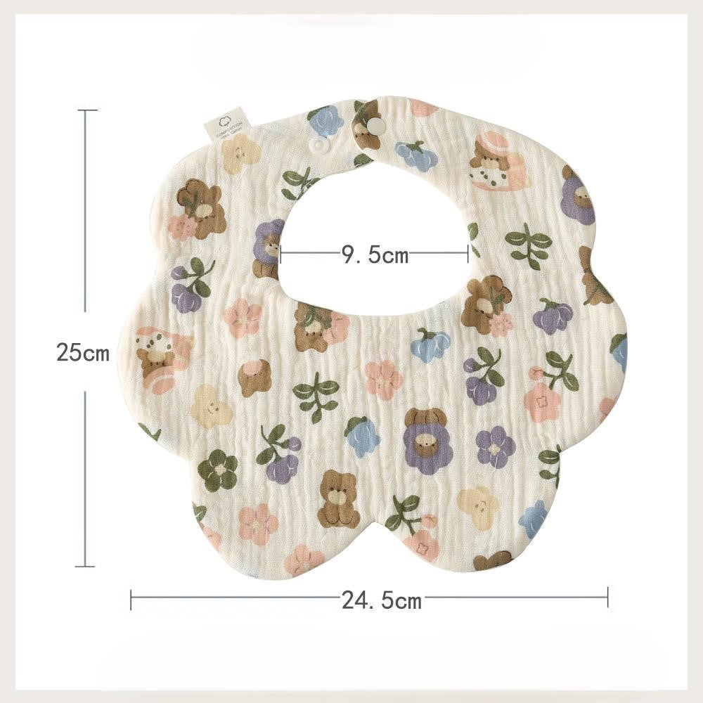 Premium BIB SLABBER BUNGA BAYI SET CELEMEK TATAKAN LIUR ANAK catalog DQIN DAF