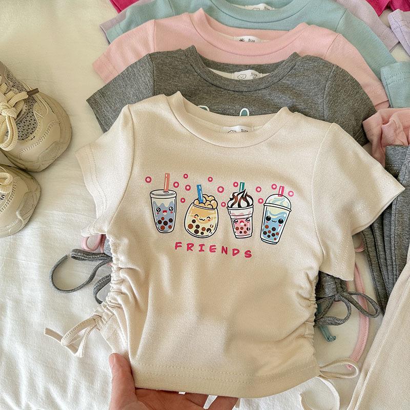 2-6 thn ||SETELAN BAJU + CELANA PANJANG (1 set) ANAK JALAN CASUAL BAJU ATASAN catalog NXTY TBT