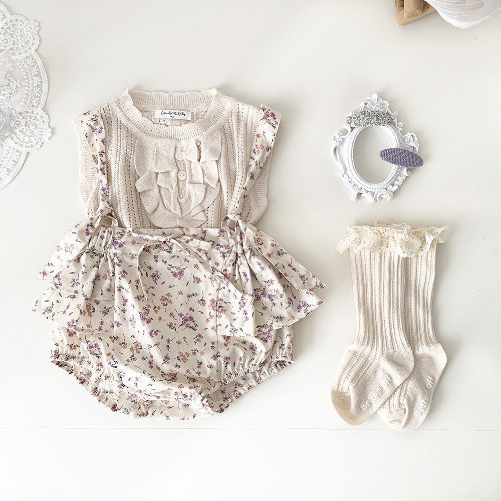 0-4 Thn | ATASAN BAJU KNIT RAJUT BAYI PAKAIAN ANAK PEREMPUAN catalog CTML CBF