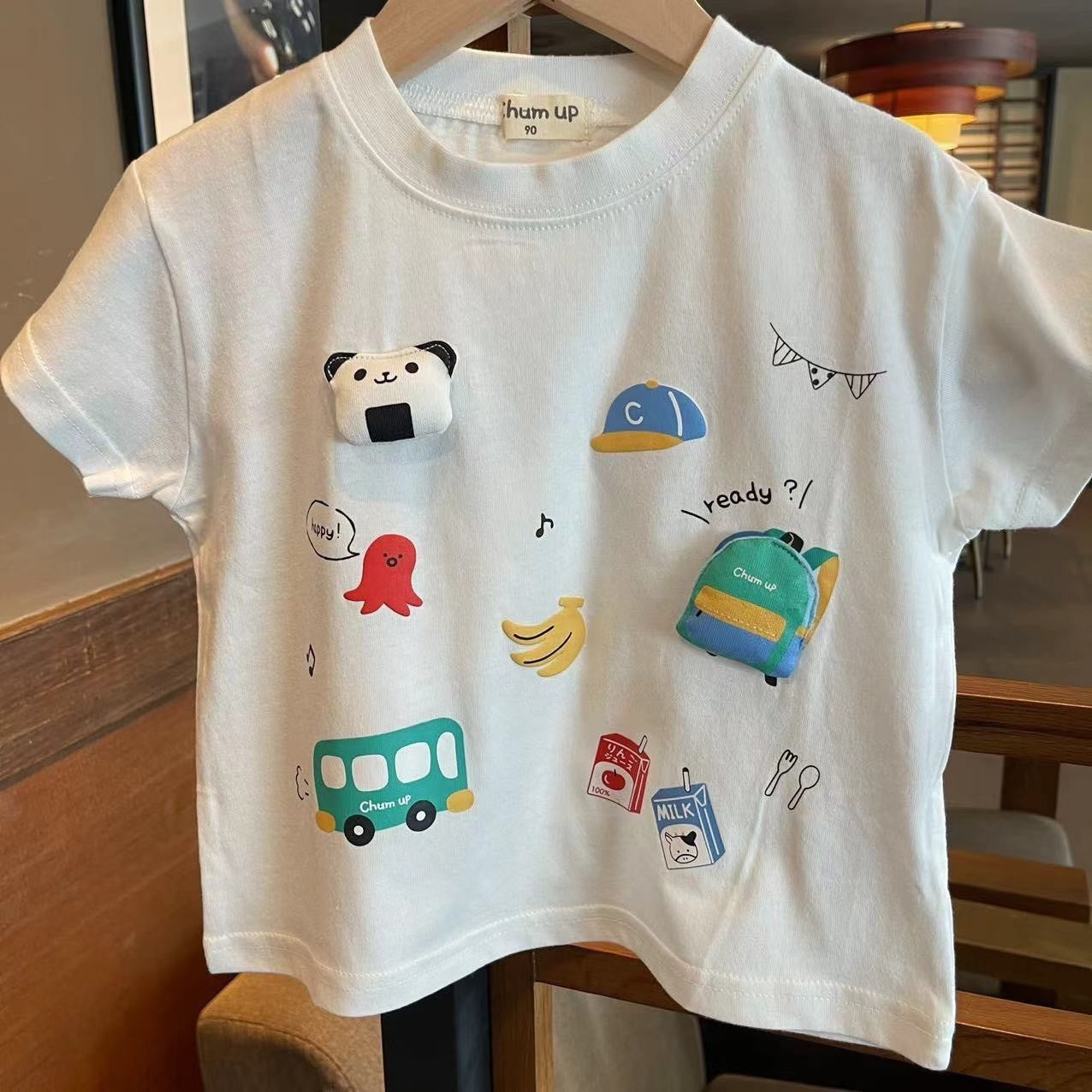 2-6thn | Tshirt Kaos Korea Basic Lengan Pendek Oblong karakter Anak Laki-laki Pakaian Bayi TXY catalog XBH