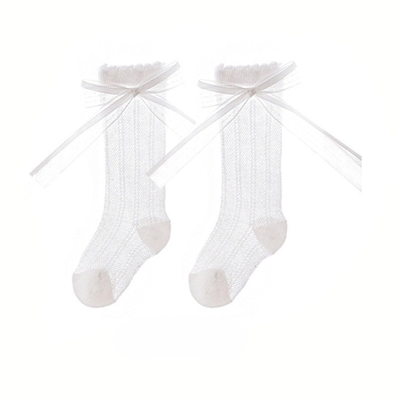 0-1 thn | KAOS KAKI BAYI ANAK IMPOR NEWBORN SOCKS PITA LUCU PEREMPUAN catalog QNS QEU