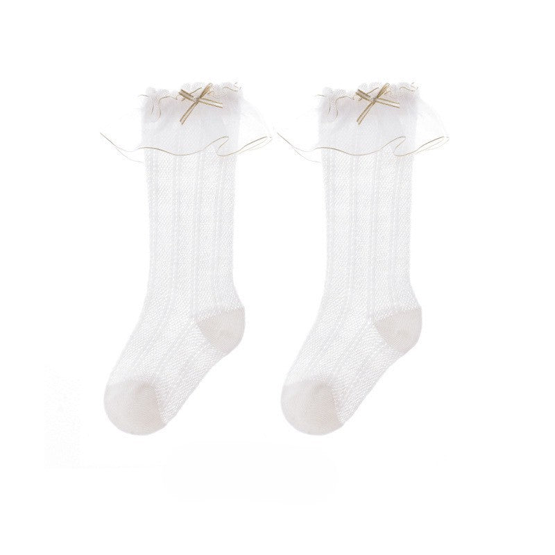 0-1 thn | KAOS KAKI BAYI ANAK IMPOR NEWBORN SOCKS PITA LUCU PEREMPUAN catalog QNS QEU