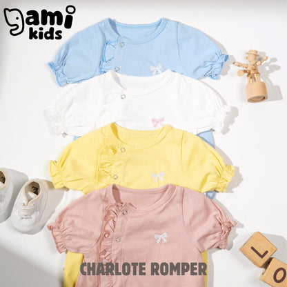0-18bln JUMPER BASIC BAYI | JUMPSUIT ROMPER BAJU PAKAIAN ANAK BABY catalog TMTM CHARLOTE