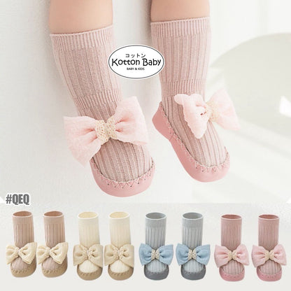 0-24bln KAOS KAKI PITA BOW ANTI SLIP PREWALKER SEPATU BAYI ANAK SHOES catalog QN QEQ