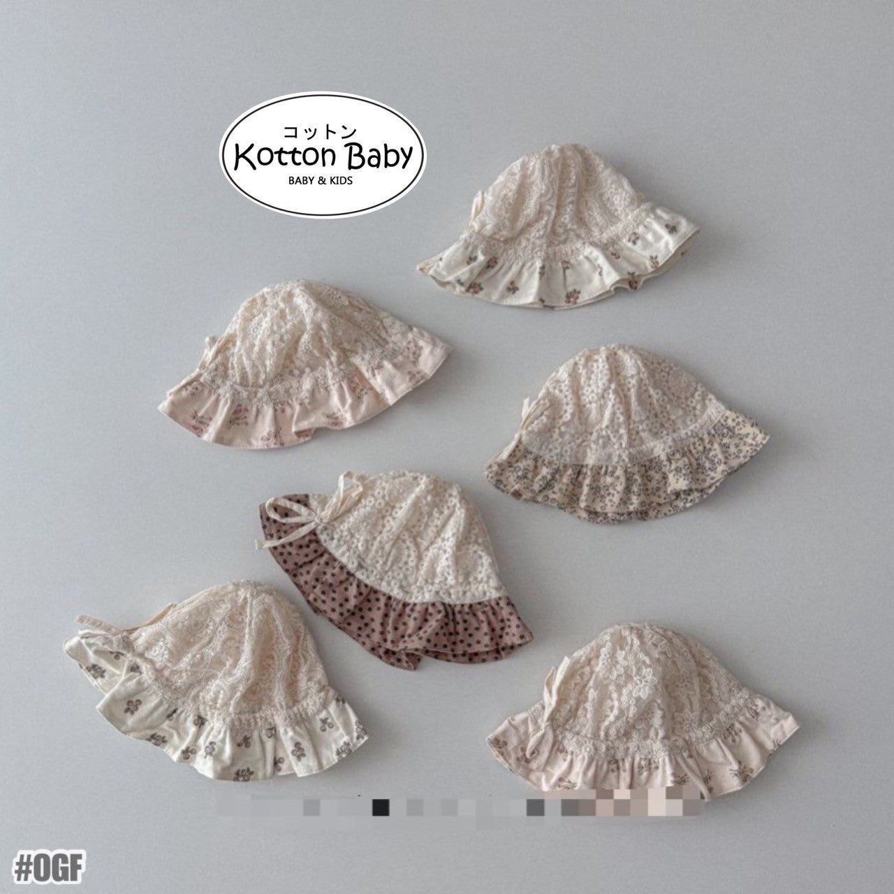 0-3 thn || Topi Bonnet Bayi Newborn Anak Emen Anak Impor Catalog OIMG OGF