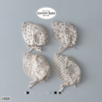 0-3 thn || Topi Bonnet Bayi Newborn Anak Emen Anak Impor Catalog OIMG OGH