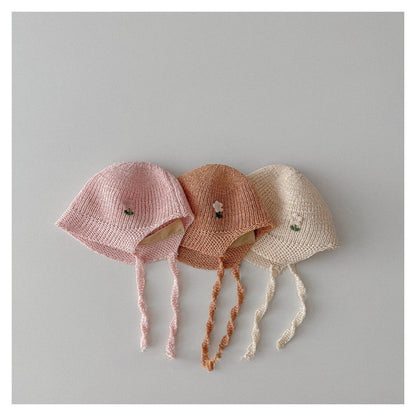 0-3 thn || Topi Bonnet Bayi Newborn Rajut Anak Emen Anak Impor Catalog OIMG OFQ