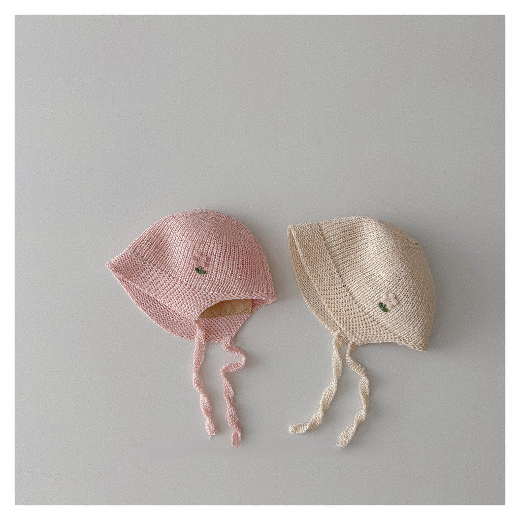 0-3 thn || Topi Bonnet Bayi Newborn Rajut Anak Emen Anak Impor Catalog OIMG OFQ