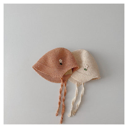 0-3 thn || Topi Bonnet Bayi Newborn Rajut Anak Emen Anak Impor Catalog OIMG OFQ