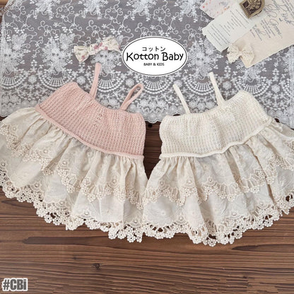 0-4 Thn | DRESS ATASAN BAJU KNIT RAJUT BAYI PAKAIAN ANAK PEREMPUAN CATALOG CTML CBi
