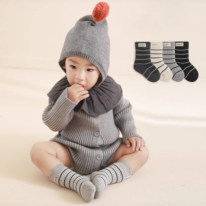 0-4 thn | KAOS KAKI BAYI ANAK IMPOR NEWBORN SOCKS UNISEX catalog QN QEX
