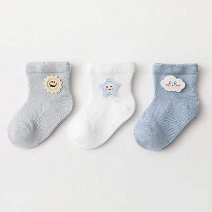 [SALE] [3 PSG] 0-3 thn | KAOS KAKI BAYI ANAK IMPOR SOCKS LUCU KARAKTER KARTUN UNISEX jczz S Catalog