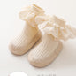 0-2 thn KAOS KAKI RUFFLE LACE ANTI SLIP PREWALKER SEPATU BAYI ANAK SHOES catalog NMBB FB