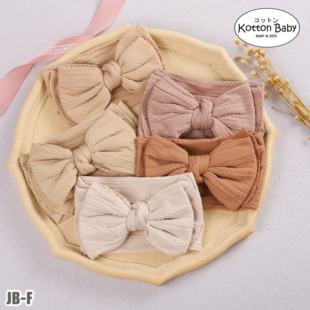 (Big Bow) Bandana bayi headband  jumbo premium import pita anak perempuan catalog jbay JB F