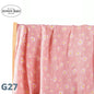 (120x110cm) Kain Bedong Muslin Bayi | Baby Swaddle Muslin Bamboo | Selimut Bayi Catalog G