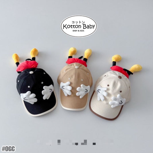 1-4 thn | TOPI BASEBALL ANAK KARAKTER LUCU UNISEX CATALOG OIMG OGC