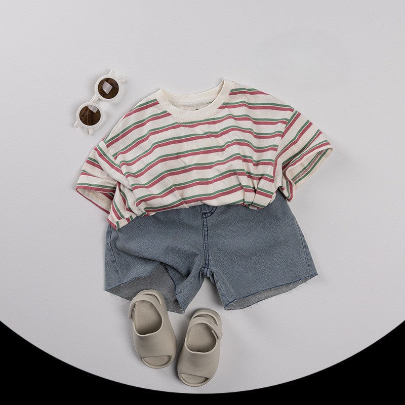 1-5 thn | Celana Pendek Denim Anak Laki-Laki Jalan Formal Bayi Catalog MYTT TAV