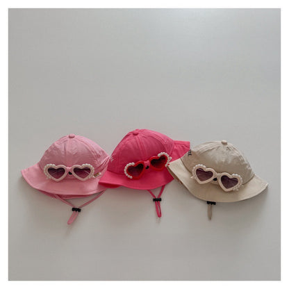 1-5 thn | TOPI BUCKET HAT UNIK KACAMATA ANAK BAYI KARAKTER LUCU PEREMPUAN CATALOG OIMG OFR