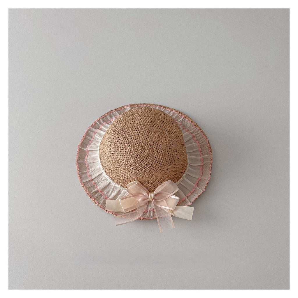 1-5 thn | TOPI PANTAI BUCKET RUFFLE HAT ANAK BAYI CATALOG OIMG OFL