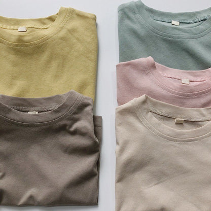 1-5thn | Tshirt Kaos Korea Basic Oblong Kutang Anak Laki-laki Pakaian Bayi KQHZ catalog KBA