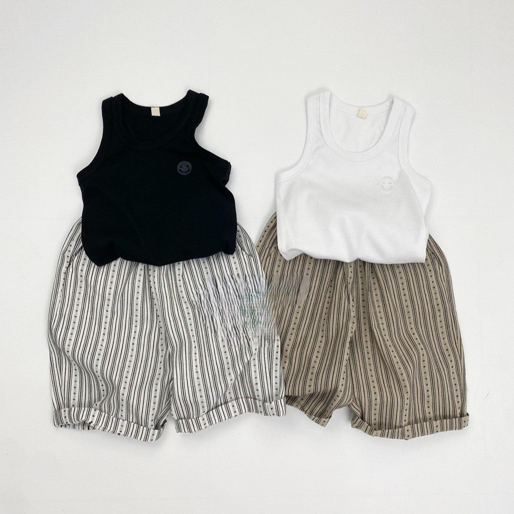 1-5thn | Tshirt Kaos Korea Singlet Basic Oblong Kutang Anak Laki-laki Pakaian Bayi KQHZ catalog KBD