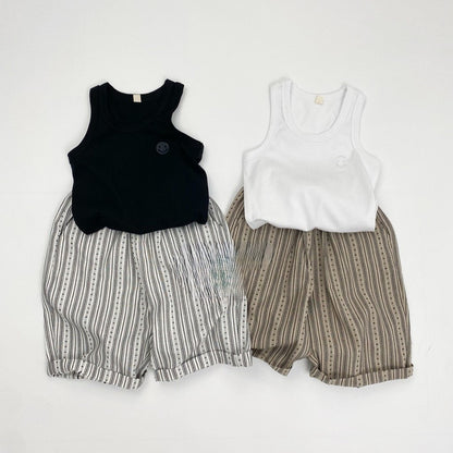 1-5thn | Tshirt Kaos Korea Singlet Basic Oblong Kutang Anak Laki-laki Pakaian Bayi KQHZ catalog KBD