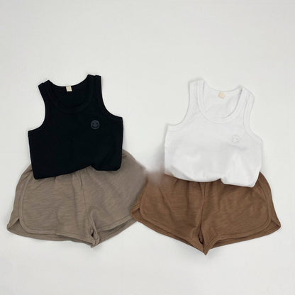 1-5thn | Tshirt Kaos Korea Singlet Basic Oblong Kutang Anak Laki-laki Pakaian Bayi KQHZ catalog KBD