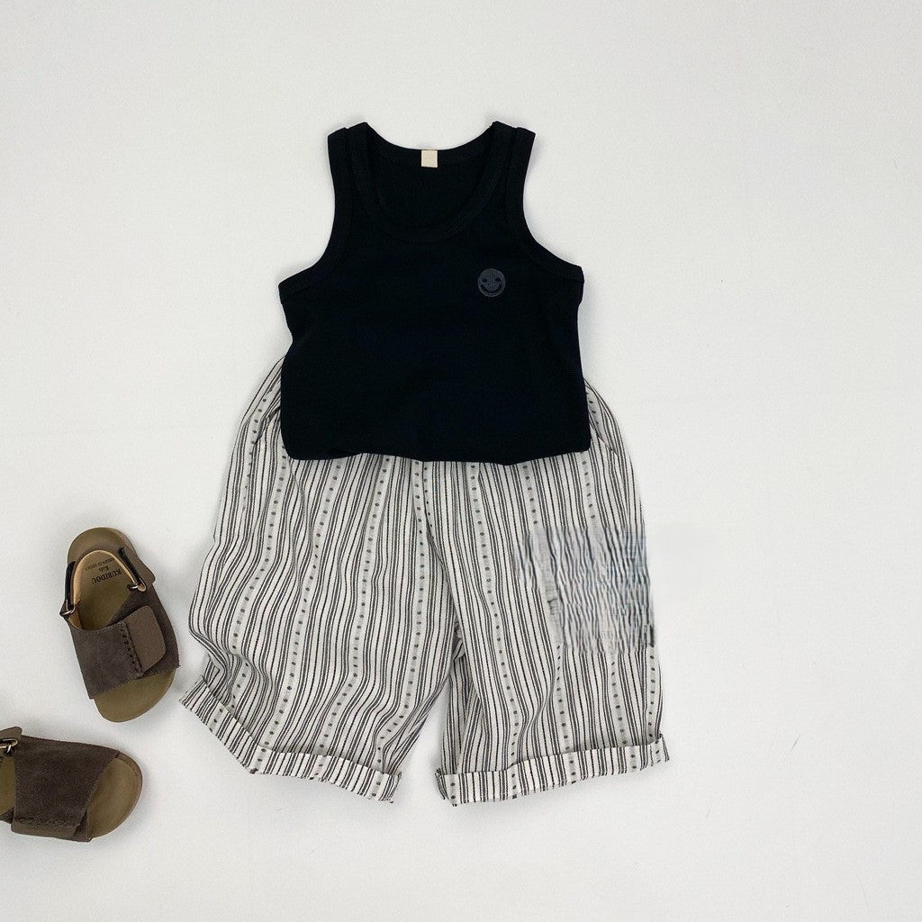 1-5thn | Tshirt Kaos Korea Singlet Basic Oblong Kutang Anak Laki-laki Pakaian Bayi KQHZ catalog KBD