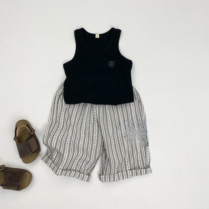 1-5thn | Tshirt Kaos Korea Singlet Basic Oblong Kutang Anak Laki-laki Pakaian Bayi KQHZ catalog KBD