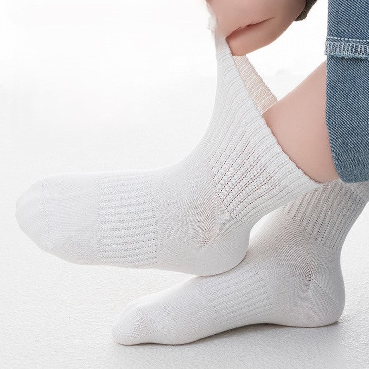 1-8 thn | KAOS KAKI BAYI BASIC ANAK IMPOR SOCKS LUCU POLOS UNISEX Catalog QN QEZ