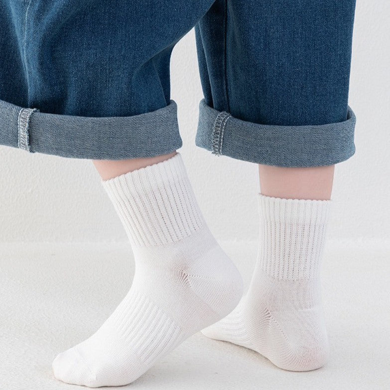 1-8 thn | KAOS KAKI BAYI BASIC ANAK IMPOR SOCKS LUCU POLOS UNISEX Catalog QN QEZ