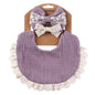 2 BANDANA + 1 BIB | SLABBER PITA HEADBAND BAYI SET CELEMEK TATAKAN LIUR ANAK catalog QUIN NK