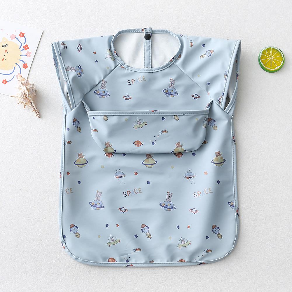 BIB BAYI BAJU BLW  / BABY SILICONE CELEMEK MAKAN MPASI / SLABBER / TATAKAN AIR LIUR DQIN DN catalog