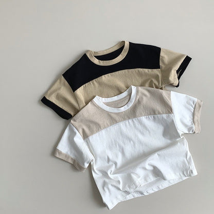 1-5thn | Tshirt Kaos Korea Basic Lengan Pendek Anak Laki-laki Pakaian Bayi MYTT catalog TY