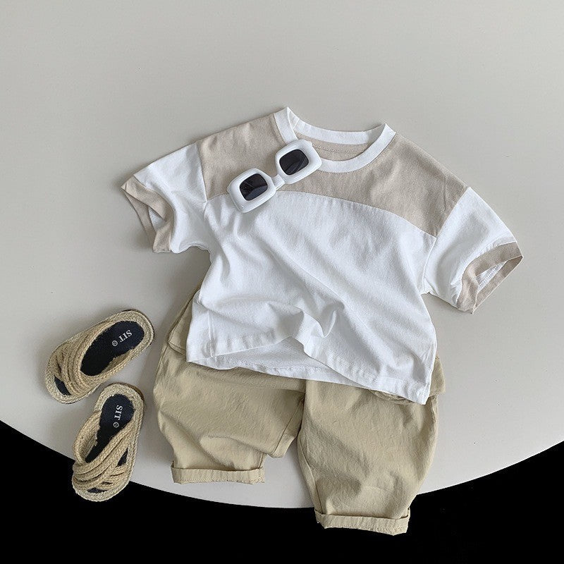 1-5thn | Tshirt Kaos Korea Basic Lengan Pendek Anak Laki-laki Pakaian Bayi MYTT catalog TY